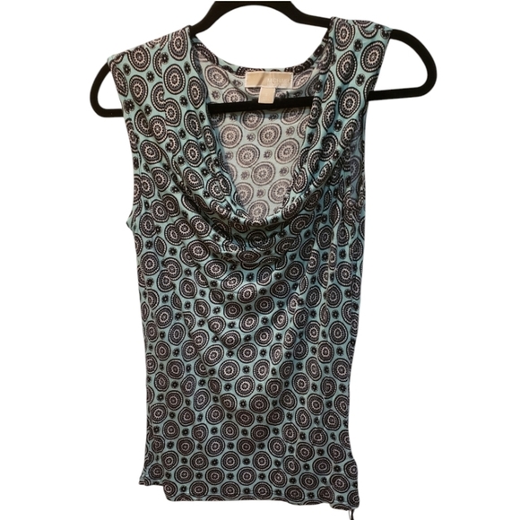Michael Kors Patterned Top Sz Small - Picture 1 of 6